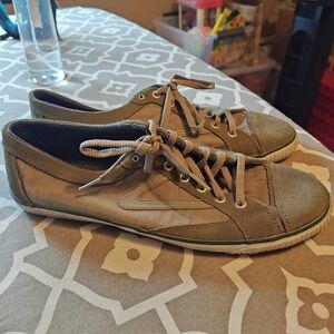 Tretorn Men's Olive Green Sneakers 11